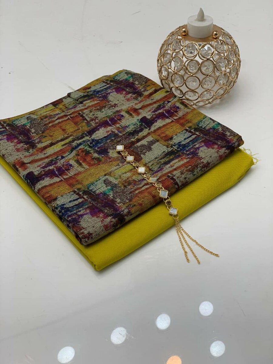 Dhank print shirt dhank plain trouser DC FREE