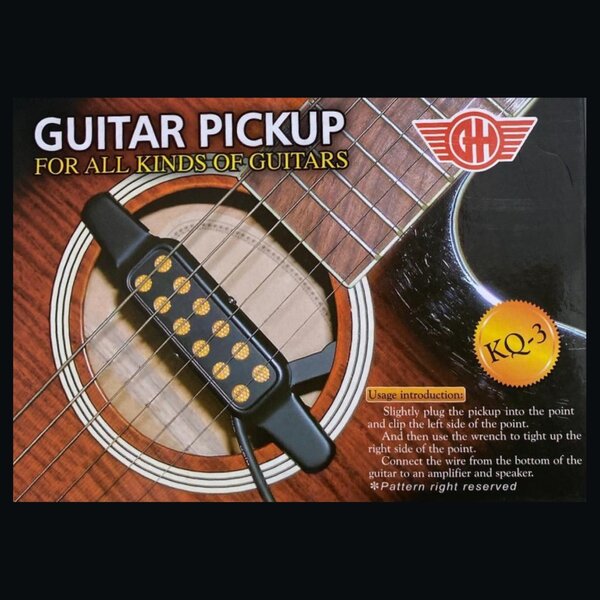 Micro de guitare acoustic KQ3