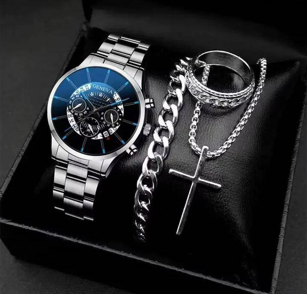 Montre  homme luxe avec bijoux