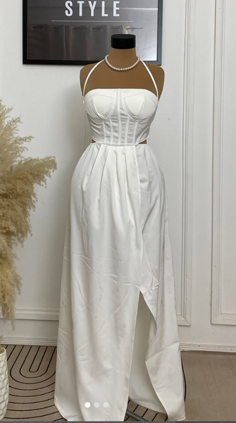 SWEET GIRL CORSET MAXI DRESS. 