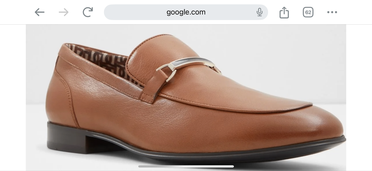 Mocassins en cuir marron élégants