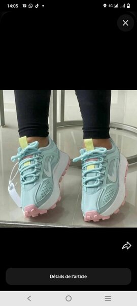 Baskets Femme Pastel Confort