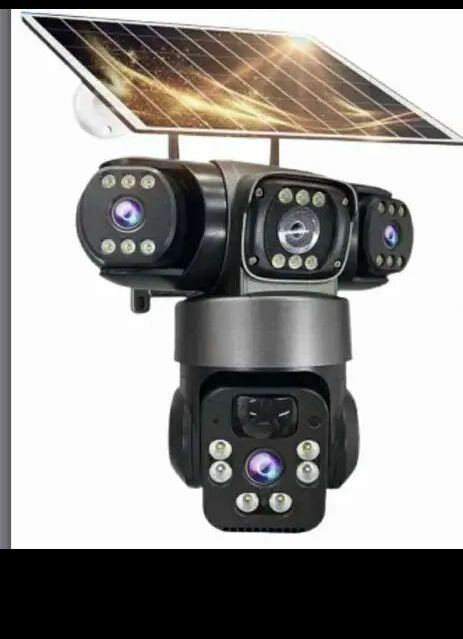 Caméra de sécurité extérieure solaire