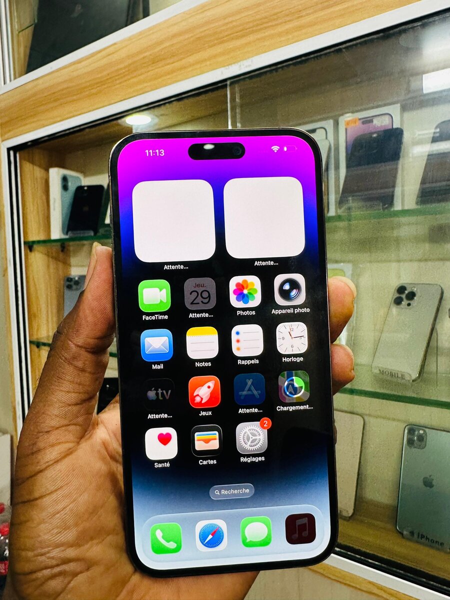 iPhone 14 Pro Max bleu 128gb