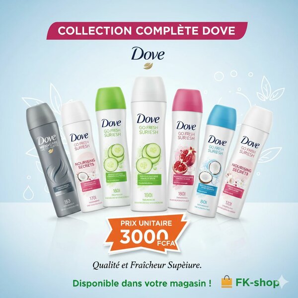 Dove Go Fresh Déodorant 48H