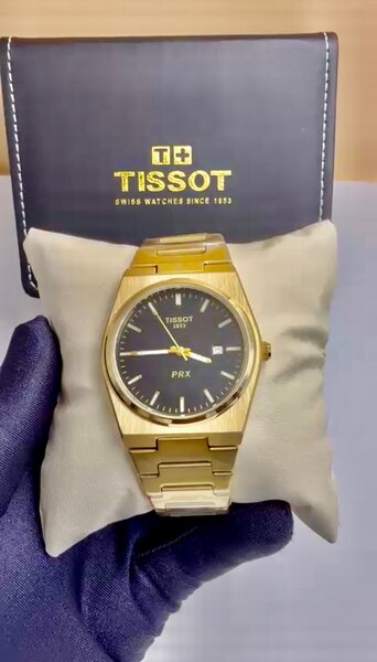 Montre Homme Tissot PRX Doré