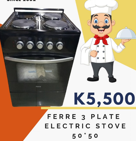 FERRE 3 PLATE ELECTRIC STOVE 5050