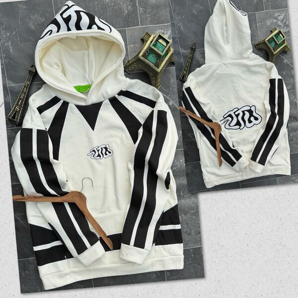 Sweat à capuche graphique unisexe