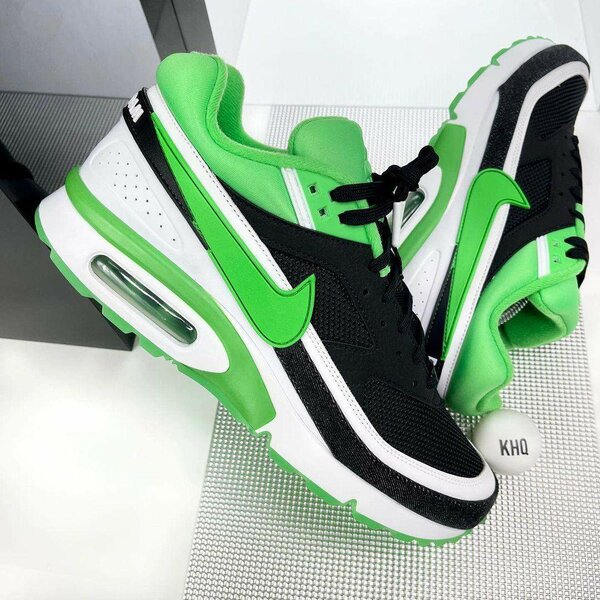 Baskets Air Max Vert et Noir