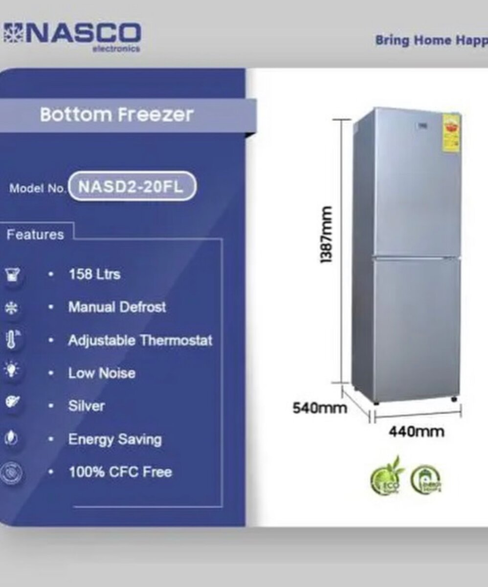 Nacso Freezer Refrigerator