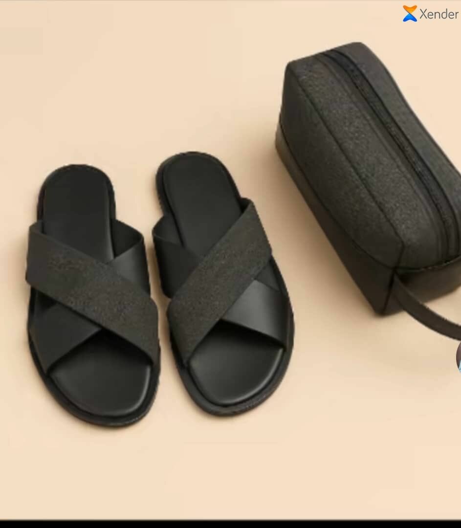 Sandales plates pour homme