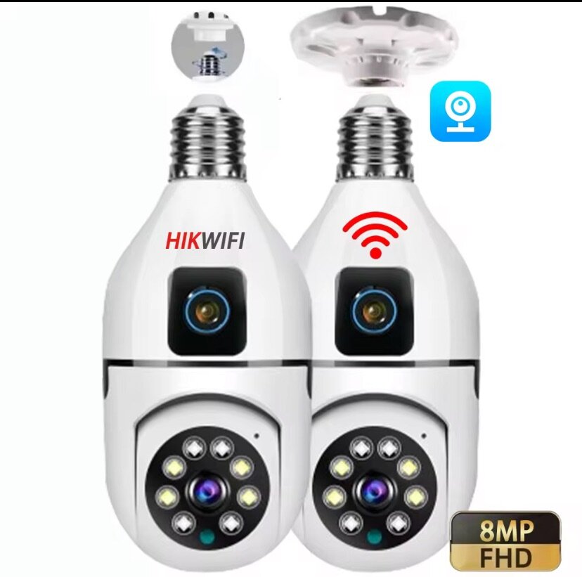 Caméra WiFi 8MP avec contrôle APP