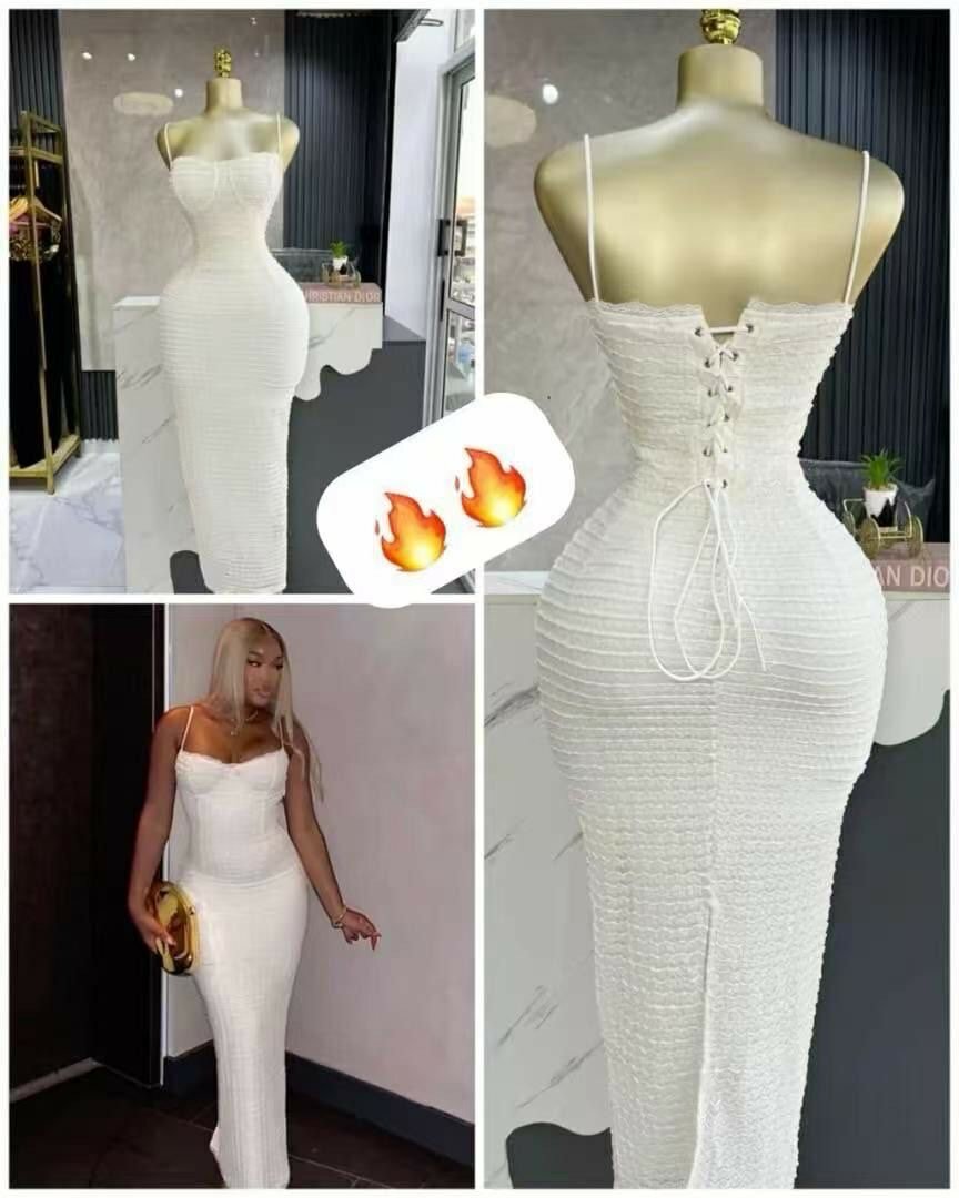 Robe élégante longue femme