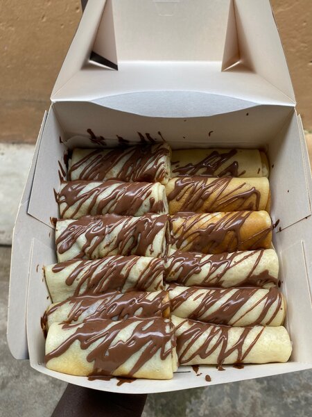 Crêpes au chocolat délicieuses