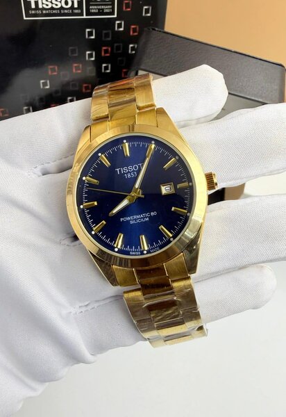 Montre Tissot homme en or rose