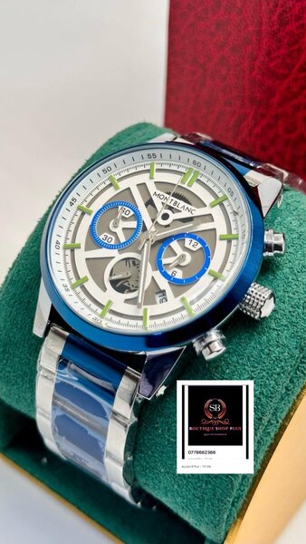 Montre mont-blanc authentique avec sa boîte