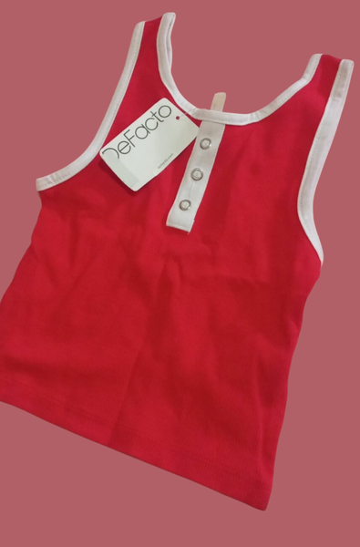 Red Kids Tank Top