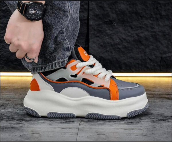 Sneakers modernes à plateforme