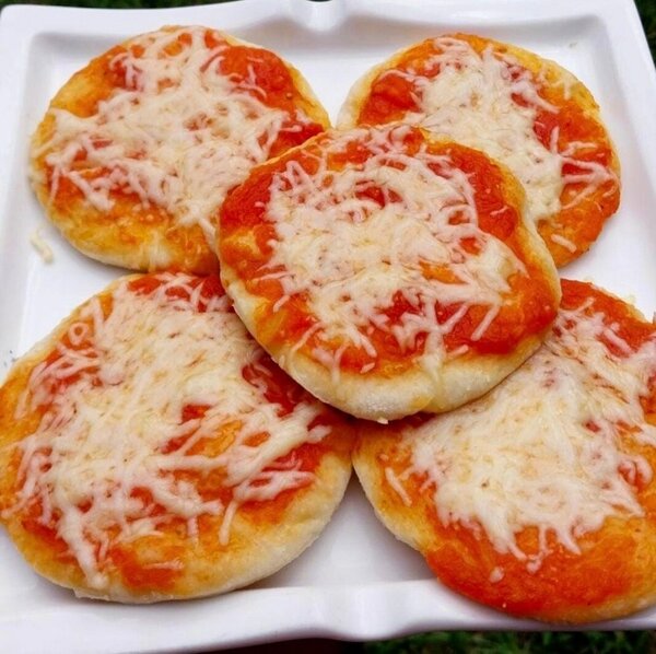 Minipizzas maison gourmande