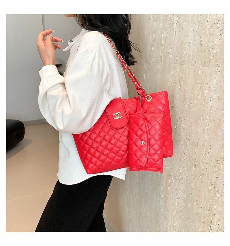 Sac cabas matelassé élégant