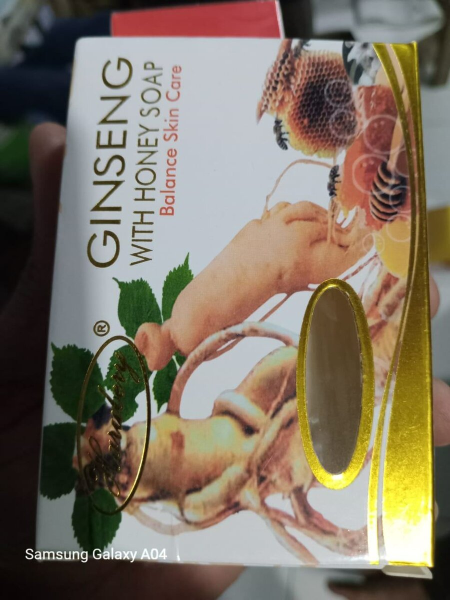 Savon au Ginseng et Miel