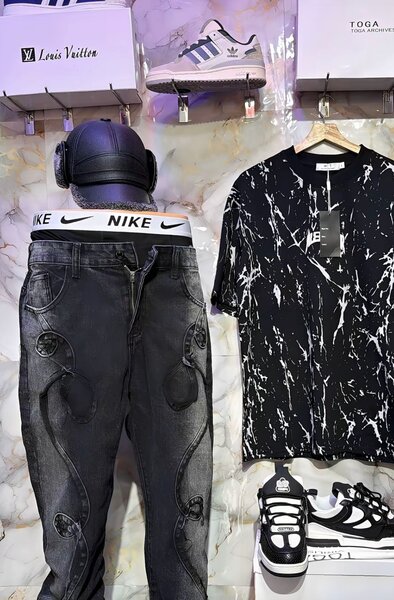 T-shirt marbré branché