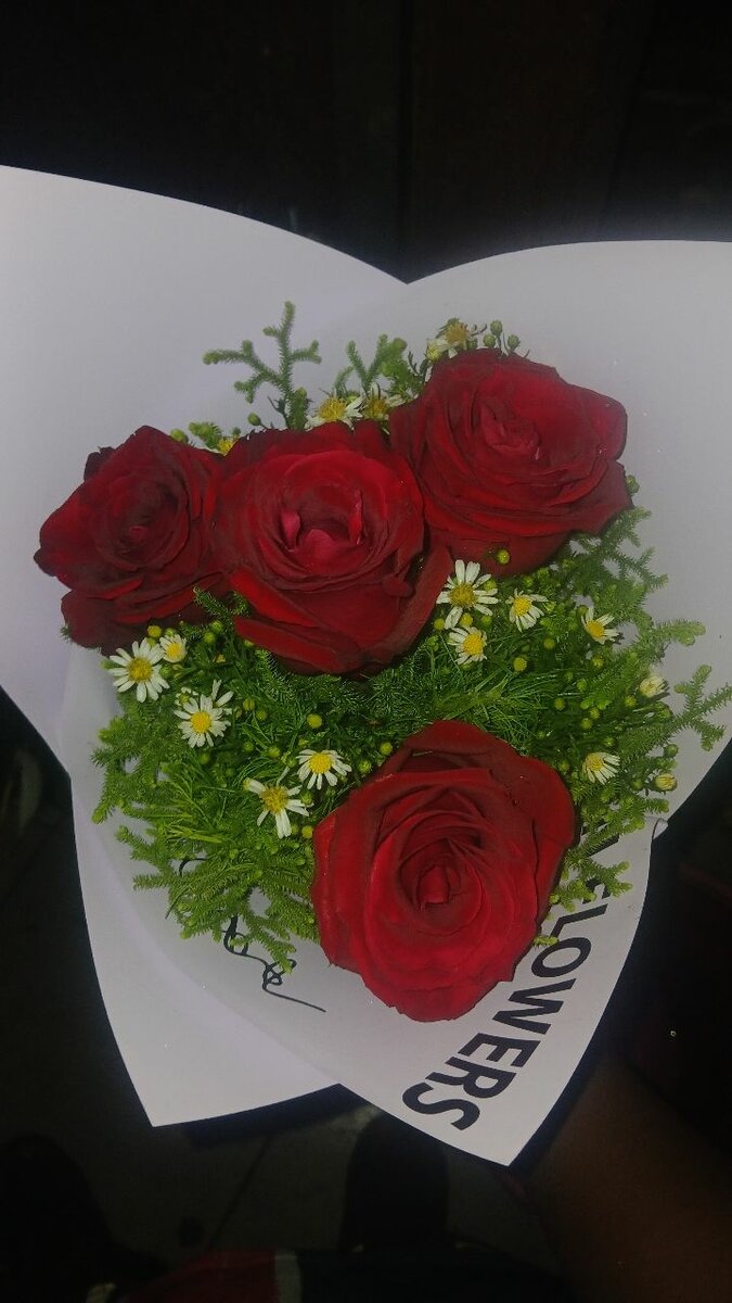 Bouquet de roses rouges