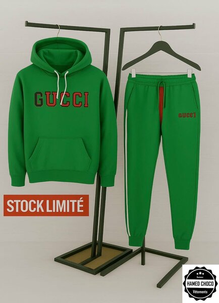 Ensemble sport Gucci vert