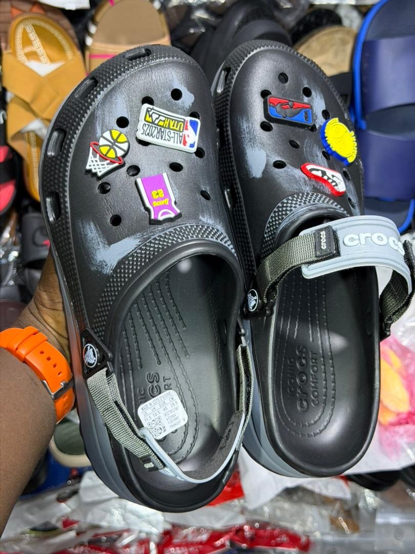 Sabots Crocs décorés unisexes