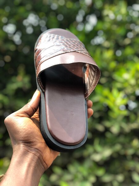 Sandales en cuir pour homme