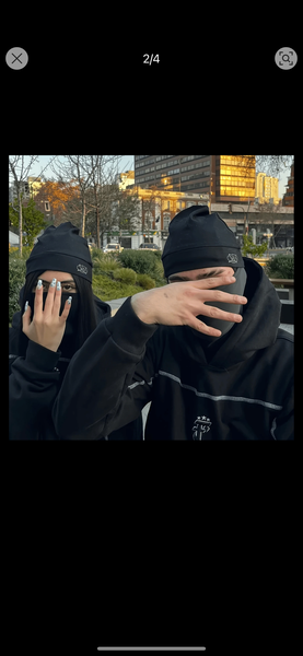 Bonnet Noir en Coton