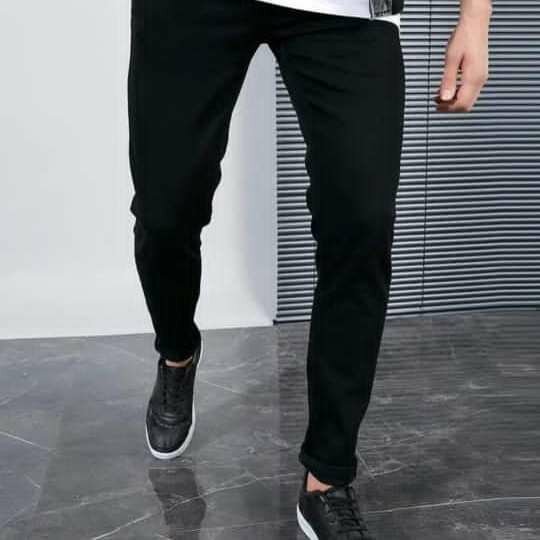 Denim black men jeans