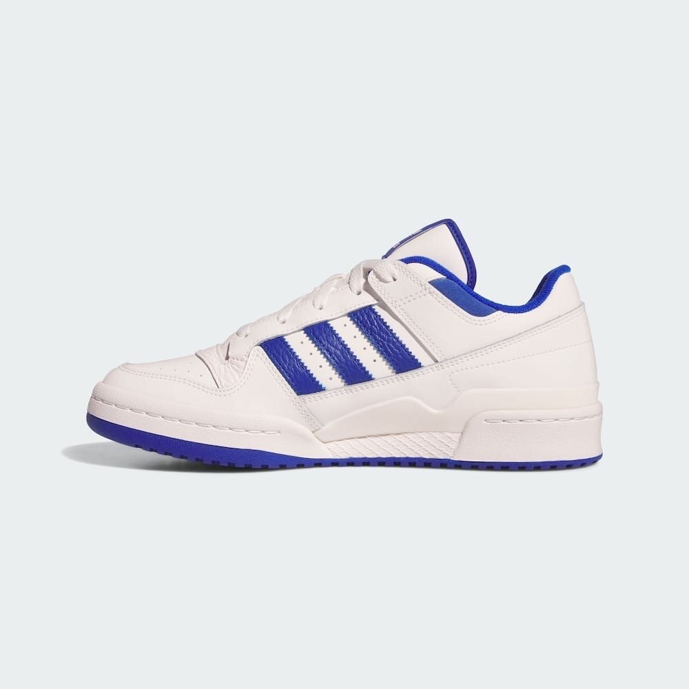Chaussure adidas blanche et bleue