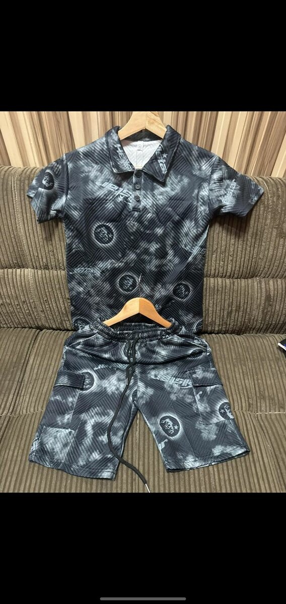 Ensemble polo et short tendance