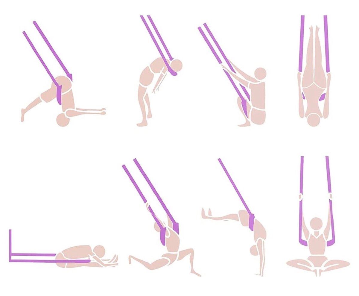 Sangle de yoga porte ajustable