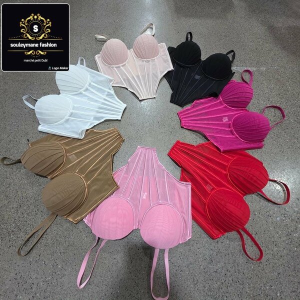 Soutien-gorge élégant multicolore