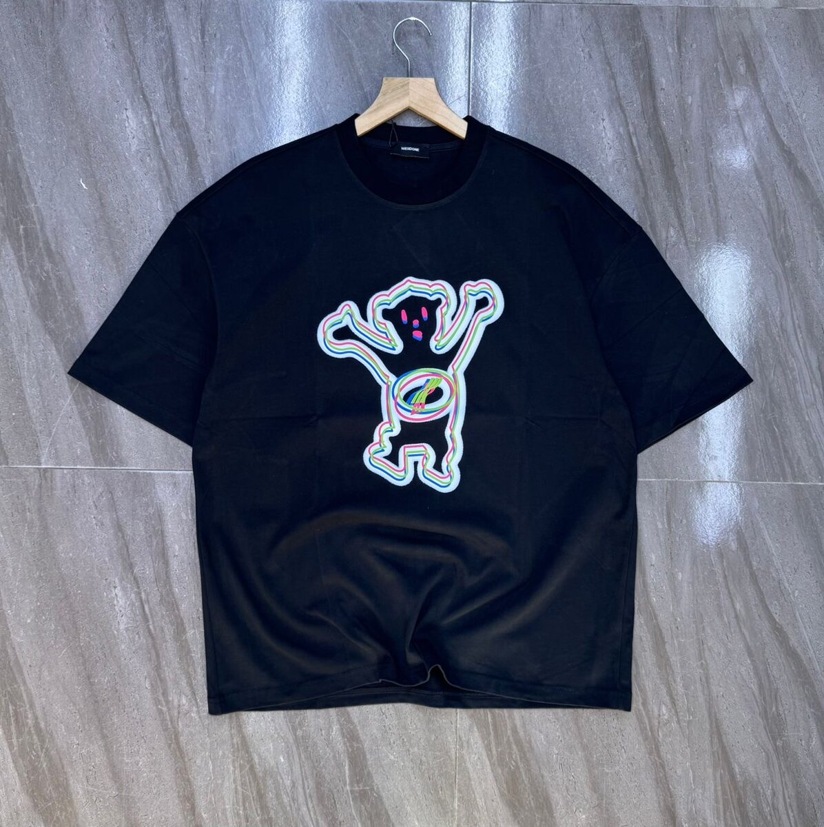 T-shirt noir homme tendance