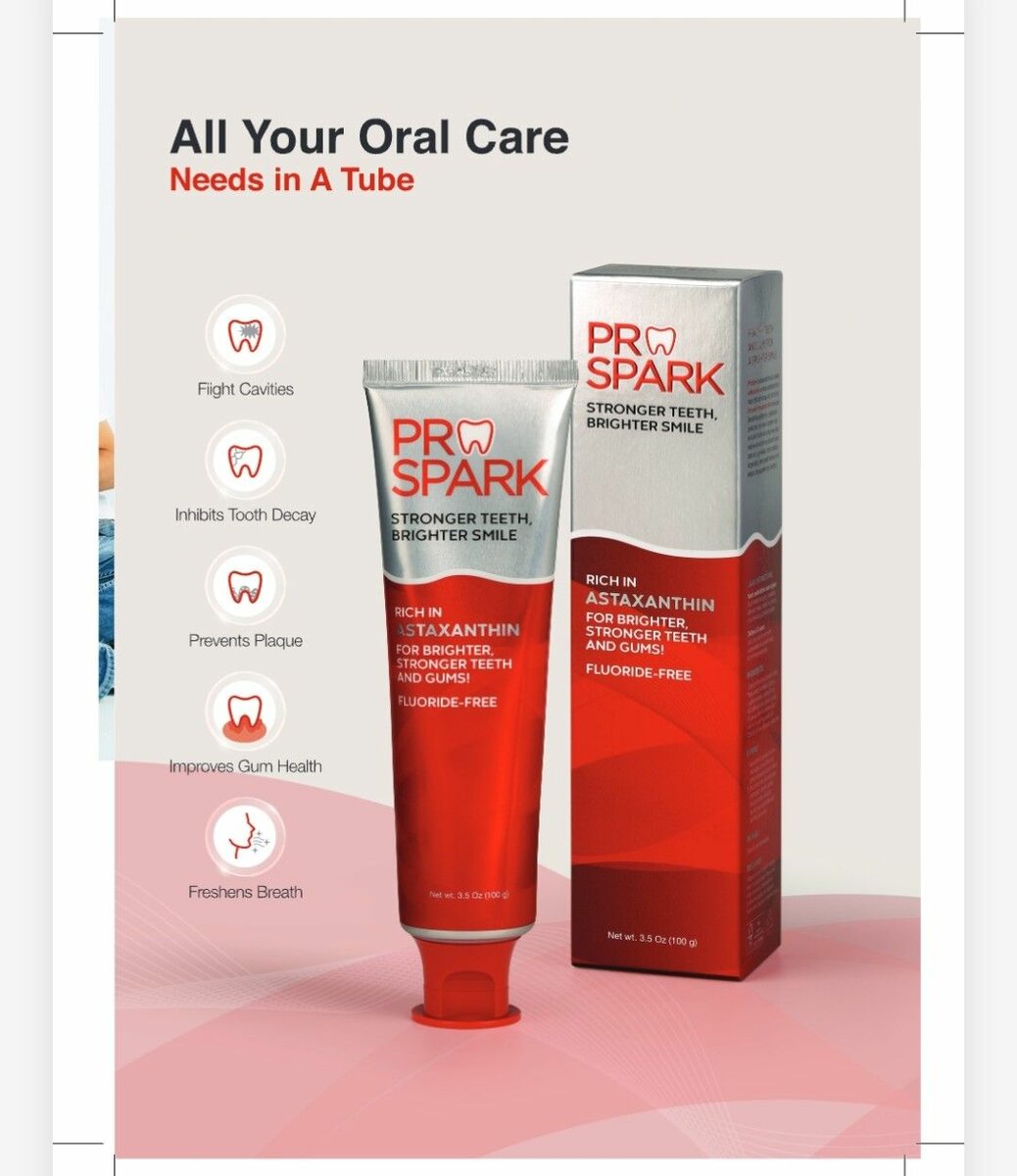 Dentifrice Fluoride-Free ProSpark