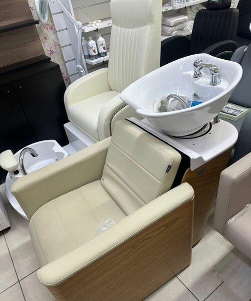 Fauteuil de pédicure avec bol