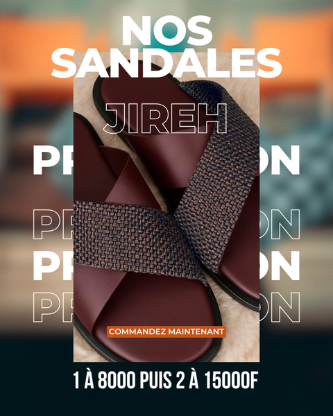 Sandales élégantes en cuir