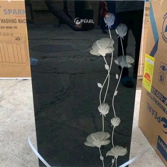 PEARL TABLE TOP FRIDGE DOUBLE DOOR Type: Glass