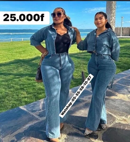 Ensemble Denim Chic Femme