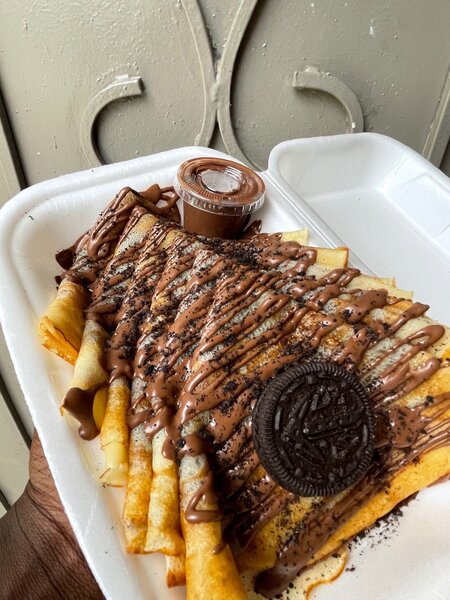 Crêpes oreo