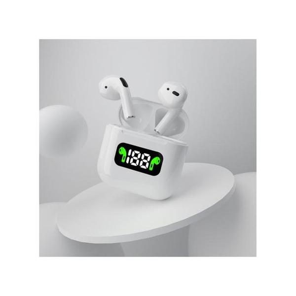 Pro ECOUTEUR PRO 9 Dernière GénéWireless Puissant Casque Bluetooth Meilleure Qualité-Blancration Sans Fil - Blanc