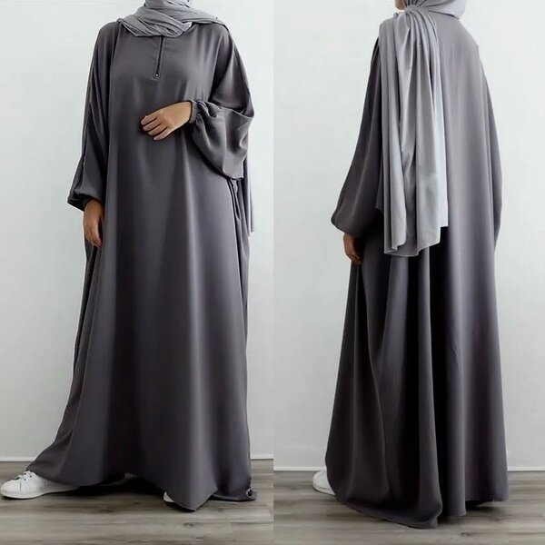 Широкое платье «Абая»+ никаб на завязке