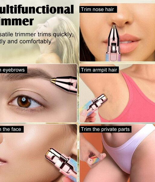 Epilateur électrique double tête