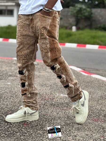 Jeans cargo mode urbain