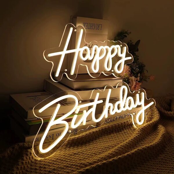 Panneau Led « Happy Birthday »