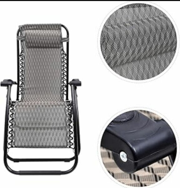 Chaise Relaxante Électrique en Métal