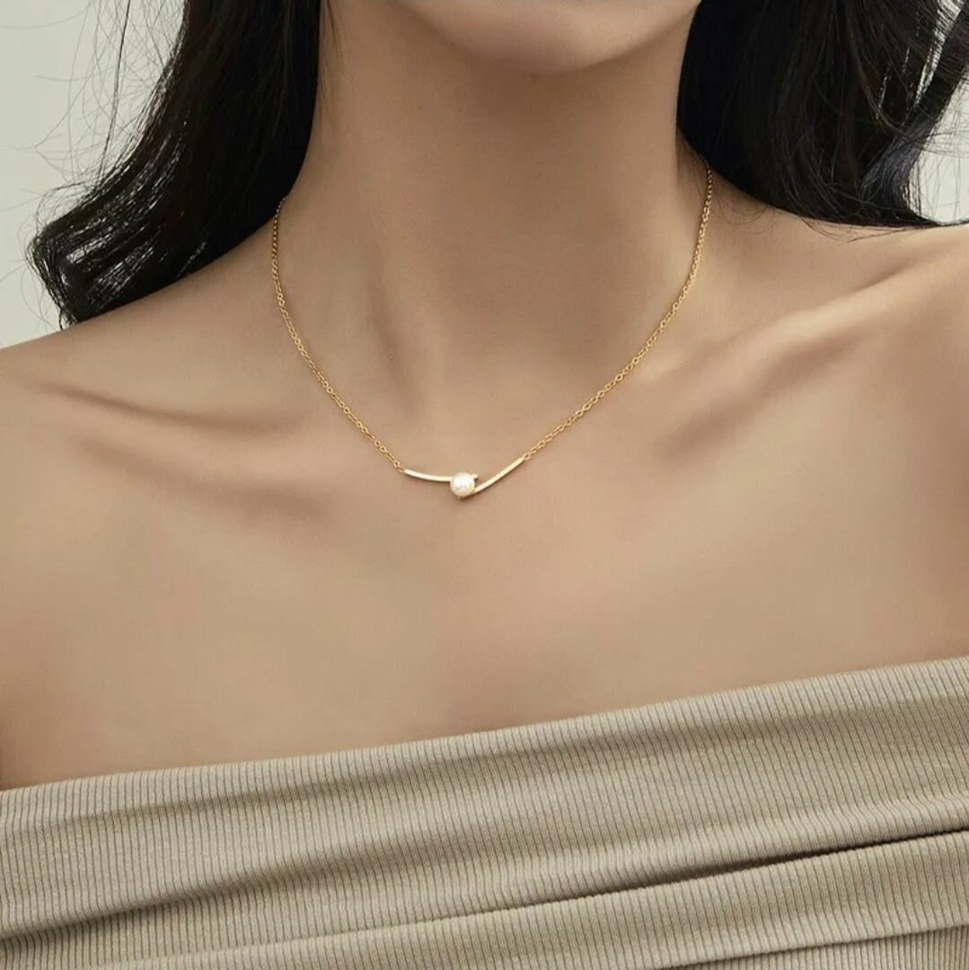 Elegant Pearl Necklace Jewelry